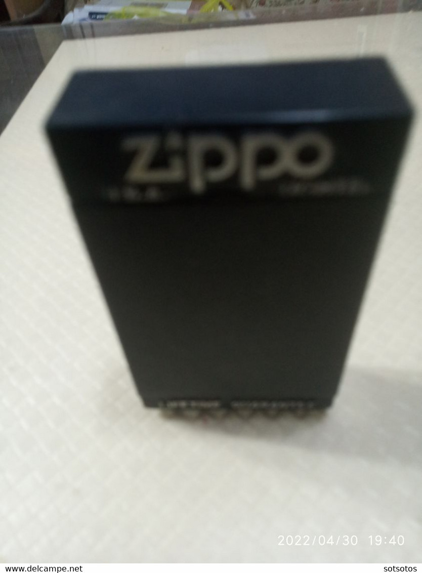 Zippo Lighter from USA - BEAU MEC - Lifetime Guarantee, in excellent new unused condition in original box The Lighter is