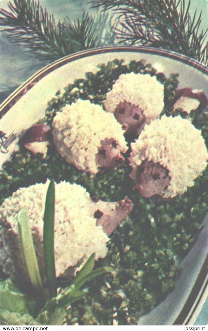 Estonian Kitchen Recipes:Pate Hedgehogs, 1973 - Recettes (cuisine)