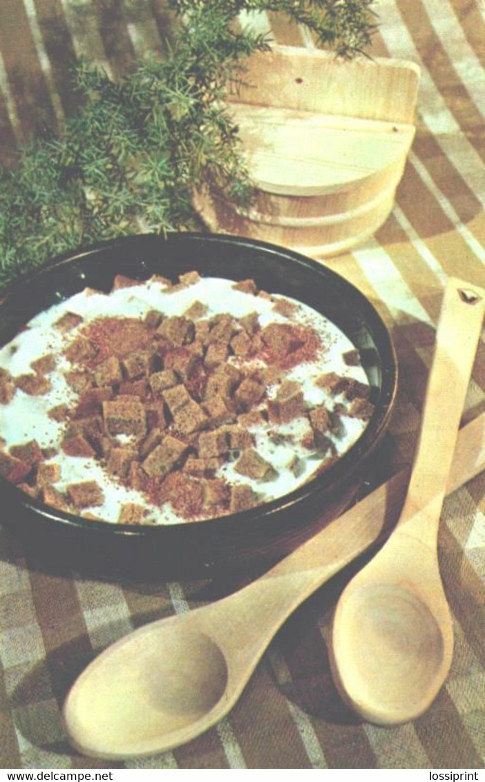 Estonian Kitchen Recipes:Prison With Curdled Milk, 1973 - Recettes (cuisine)