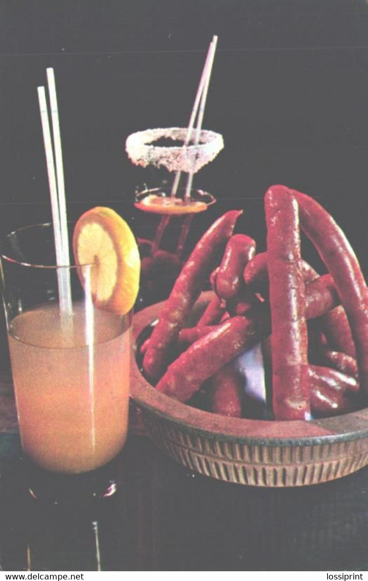 Estonian Kitchen Recipes:Hunter Sausages And Cocktails, 1973 - Recettes (cuisine)