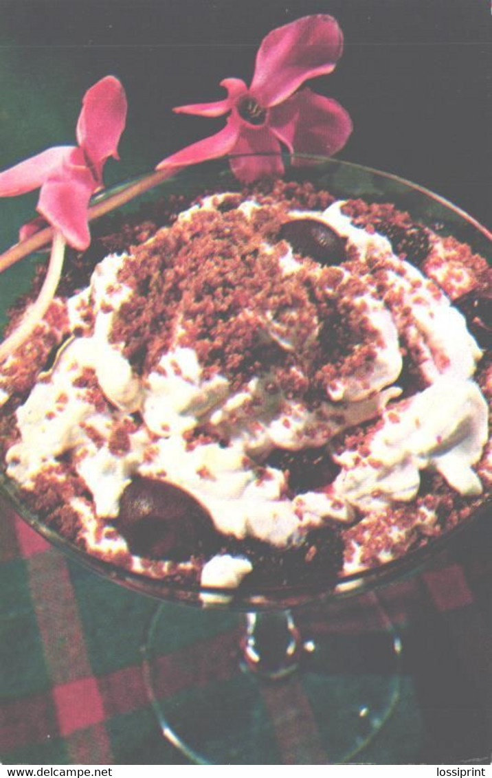 Estonian Kitchen Recipes:Whipped Cream With Grated Bread, 1973 - Recettes (cuisine)
