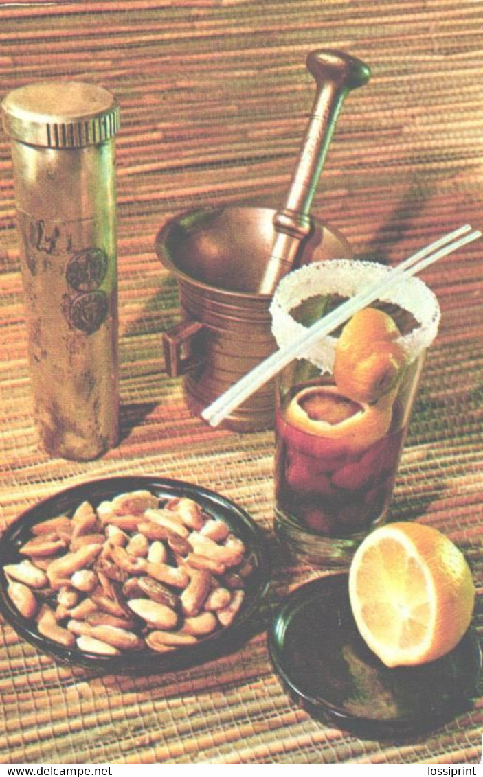Estonian Kitchen Recipes:Cocktail Old Thomas, 1973 - Recettes (cuisine)