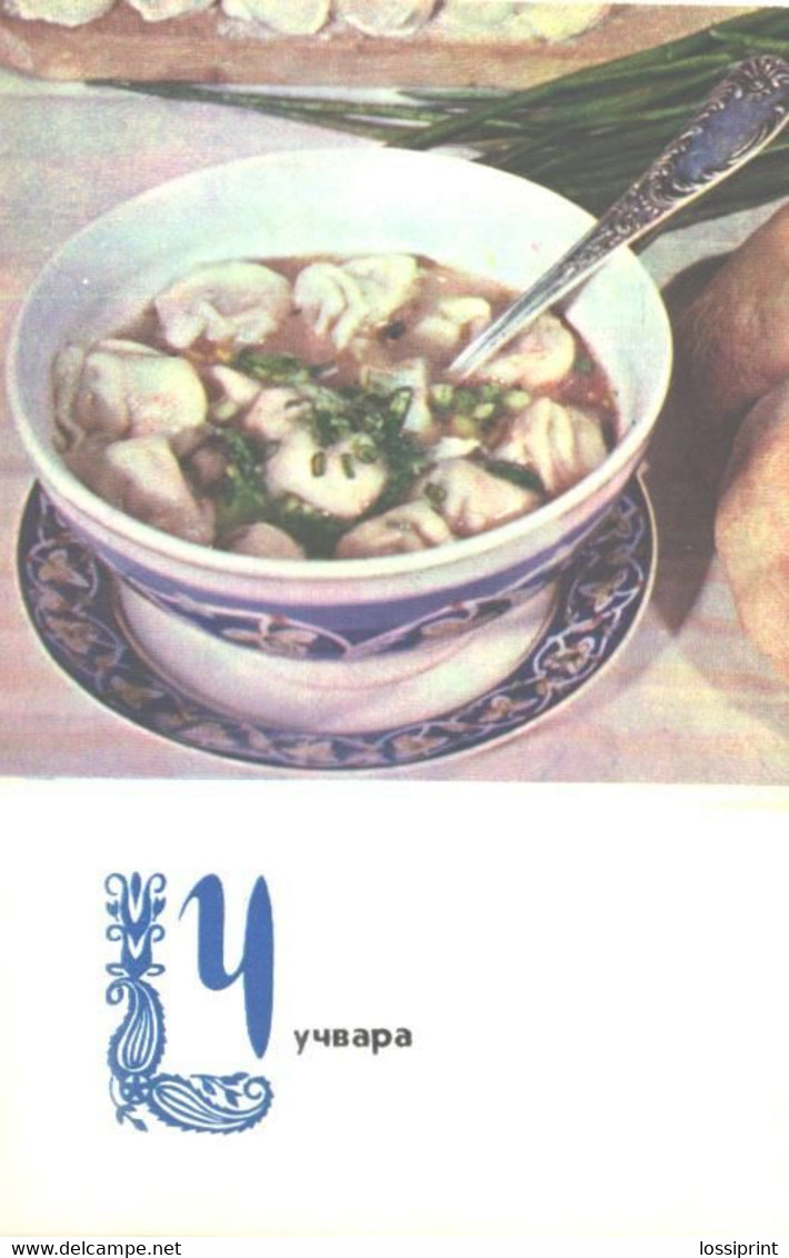 Uzbekistan Kitchen Recipes:Tsutsvara, Dumplings, 1973 - Recettes (cuisine)