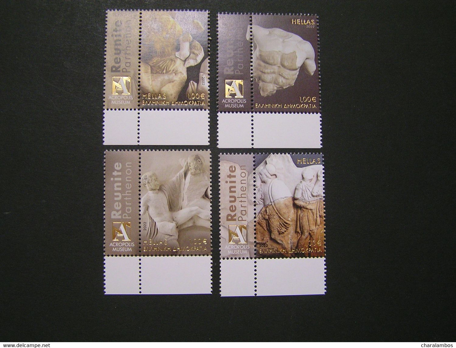 GREECE 2022 The Parthenon Sculptures MNH.. - Unused Stamps
