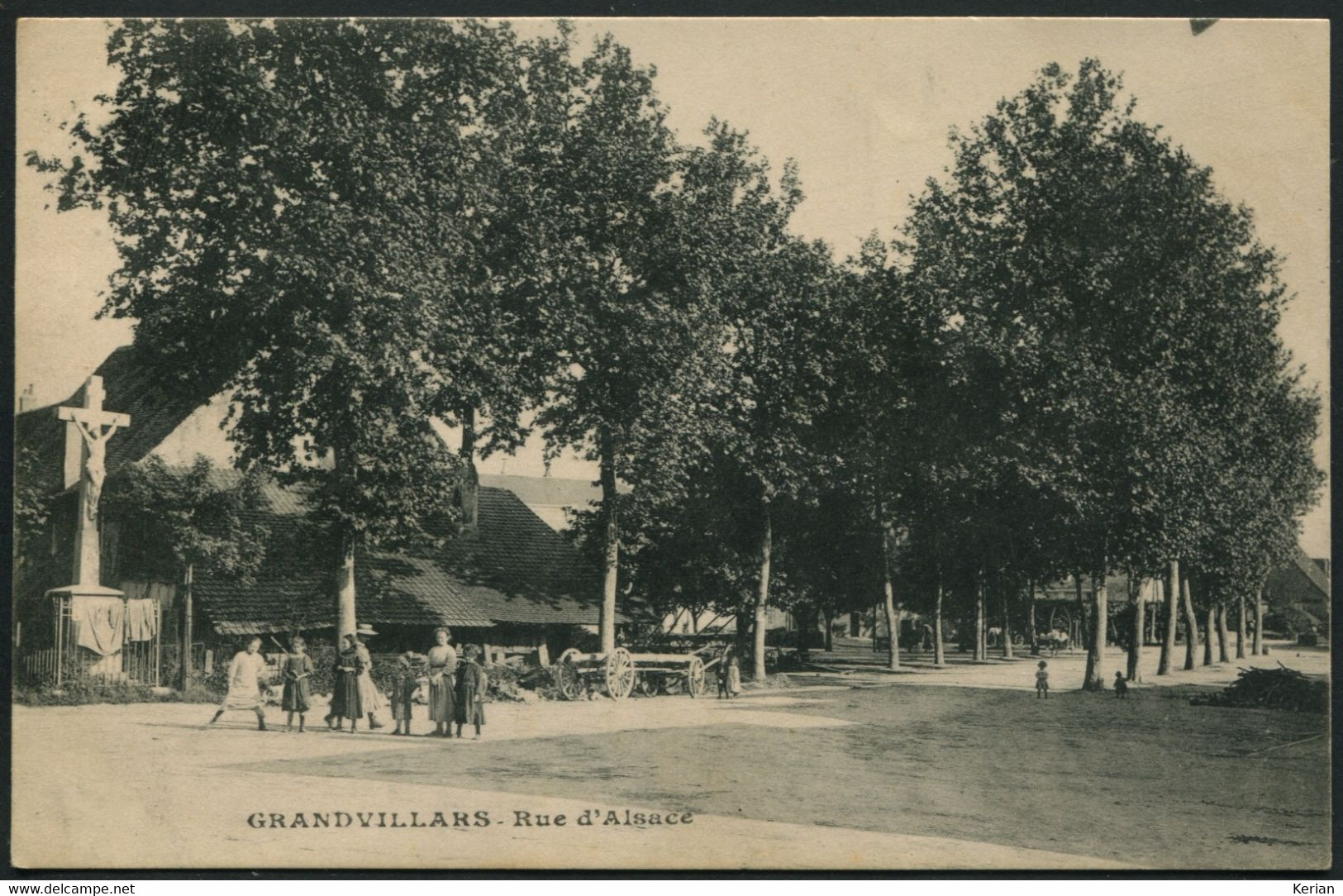 Grandvillars - Rue D'Alsace - Voir 2 Scans Larges - Grandvillars