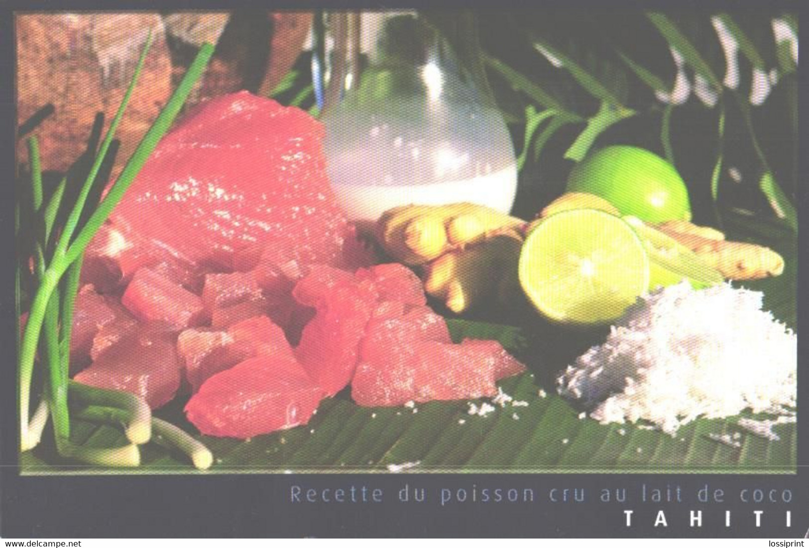 Tahiti Recipe, Poisson Cru Lait De Coco - Recettes (cuisine)