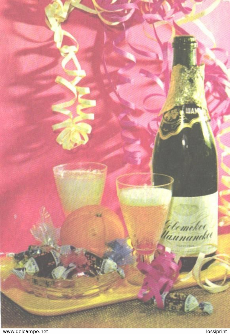 Sparkling Wine And Candies, 1971 - Recettes (cuisine)