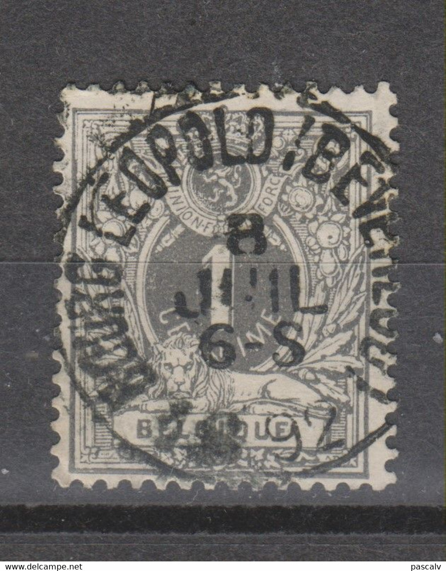 COB 43 Oblitération Centrale BOURGLEOPOLD (BEVERLOO) - 1869-1888 Lying Lion