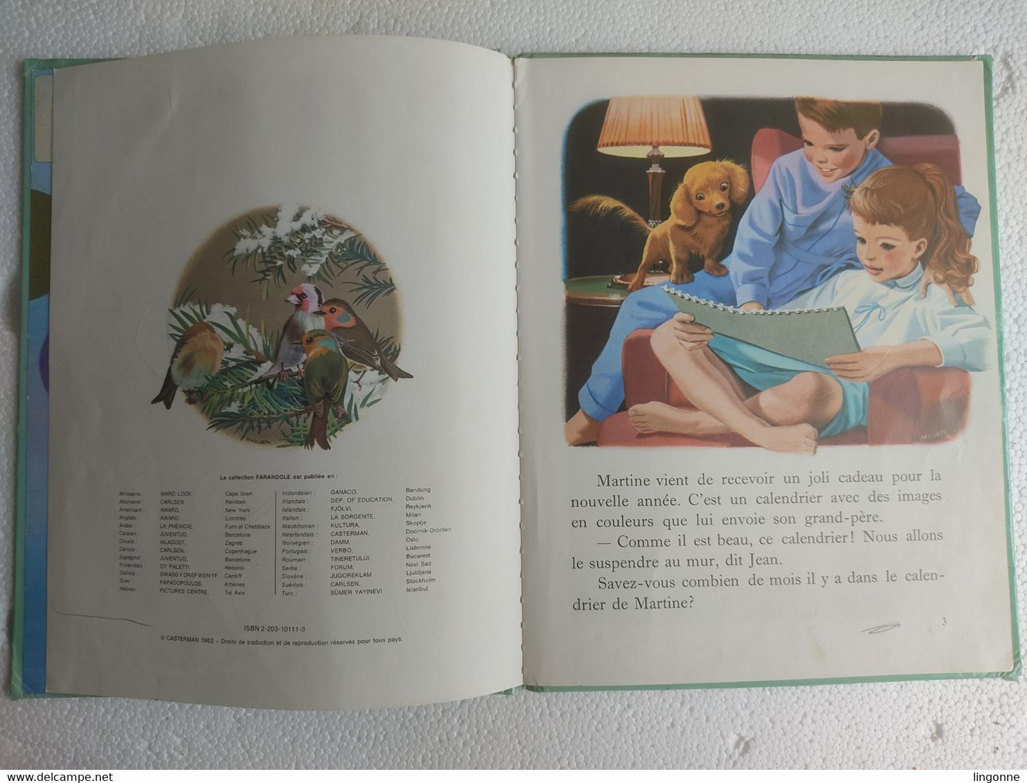 Martine Et Les 4 Saisons - COLLECTION FARANDOLE 1974 - Casterman