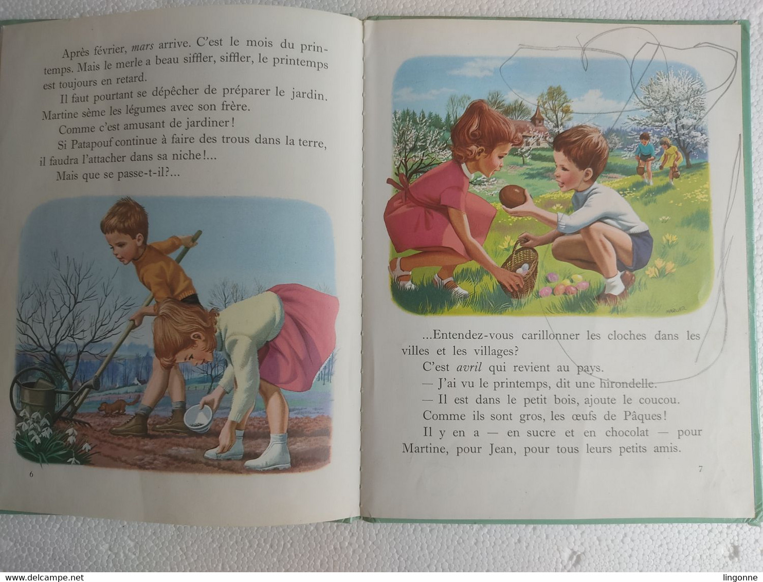 Martine et les 4 saisons - COLLECTION FARANDOLE 1974