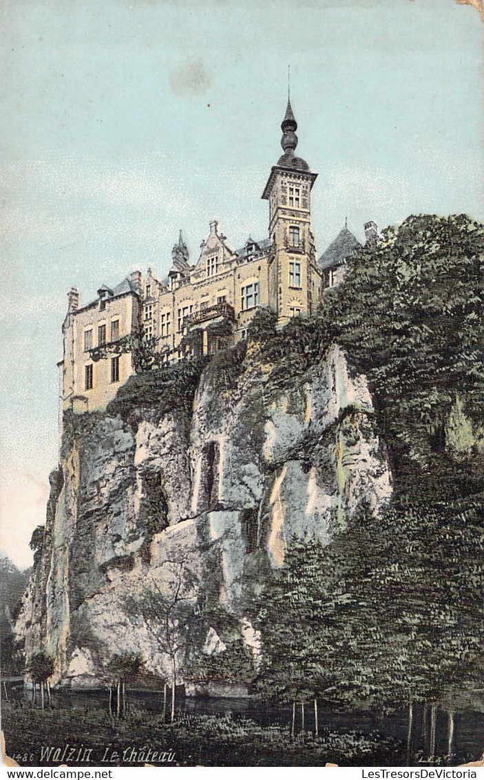 CPA Walzin - Le Chateau - Oblitéré à Dinant - Dinant