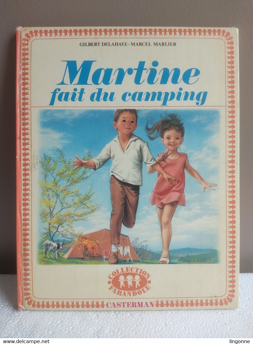 Martine Fait Du Camping - COLLECTION FARANDOLE 1969 - Casterman