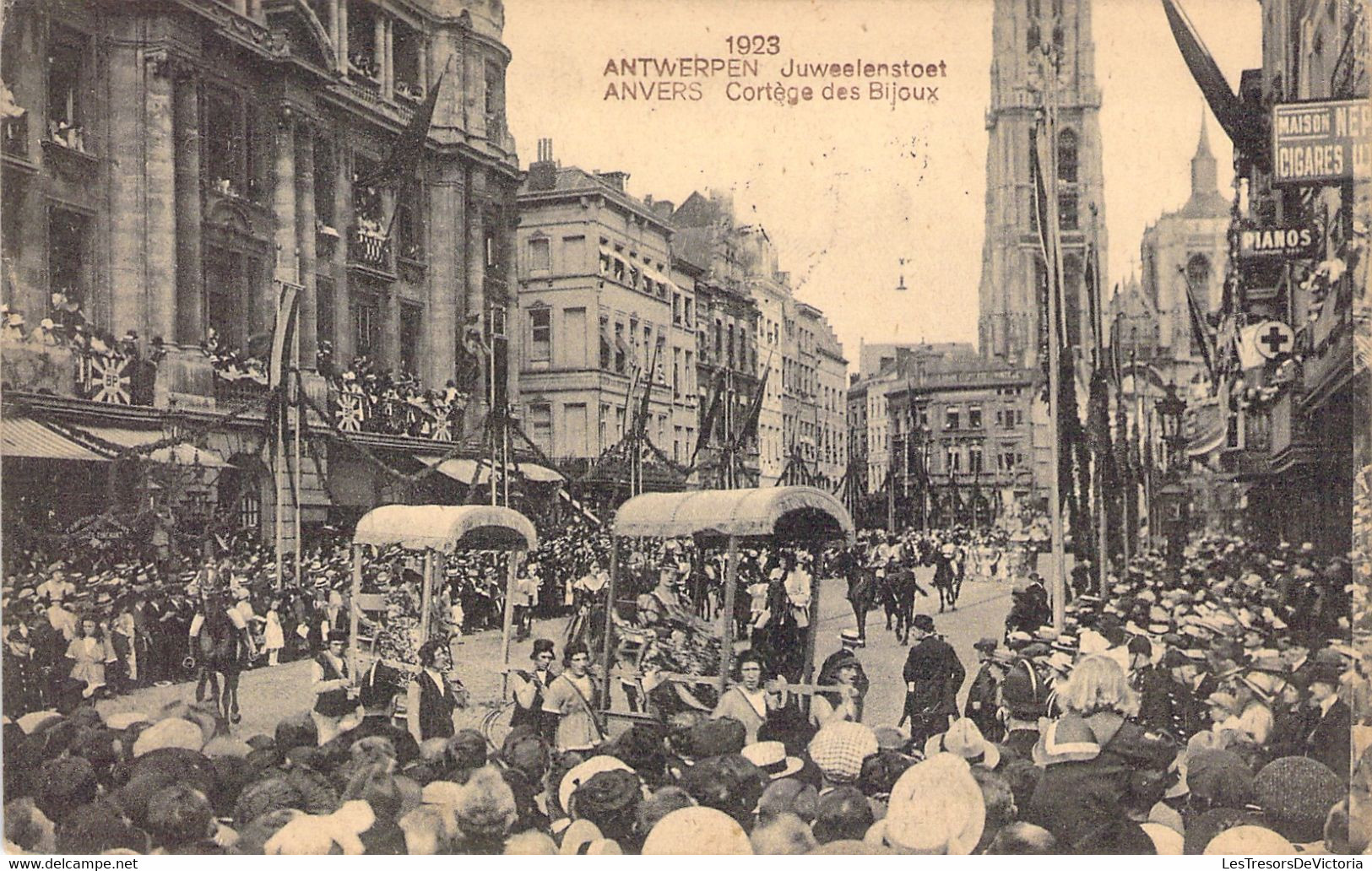 CPA Anvers - Cortège Des Bijoux - Antwerpen - Oblitéré En 1923 - Antwerpen