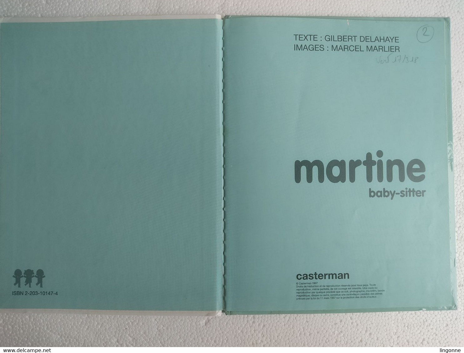 Martine Baby-sitter - CASTERMAN 1997 - Casterman