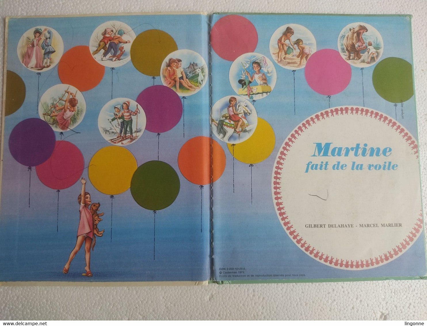 MARTINE FAIT DE LA VOILE - COLLECTION FARANDOLE 1979 - Casterman