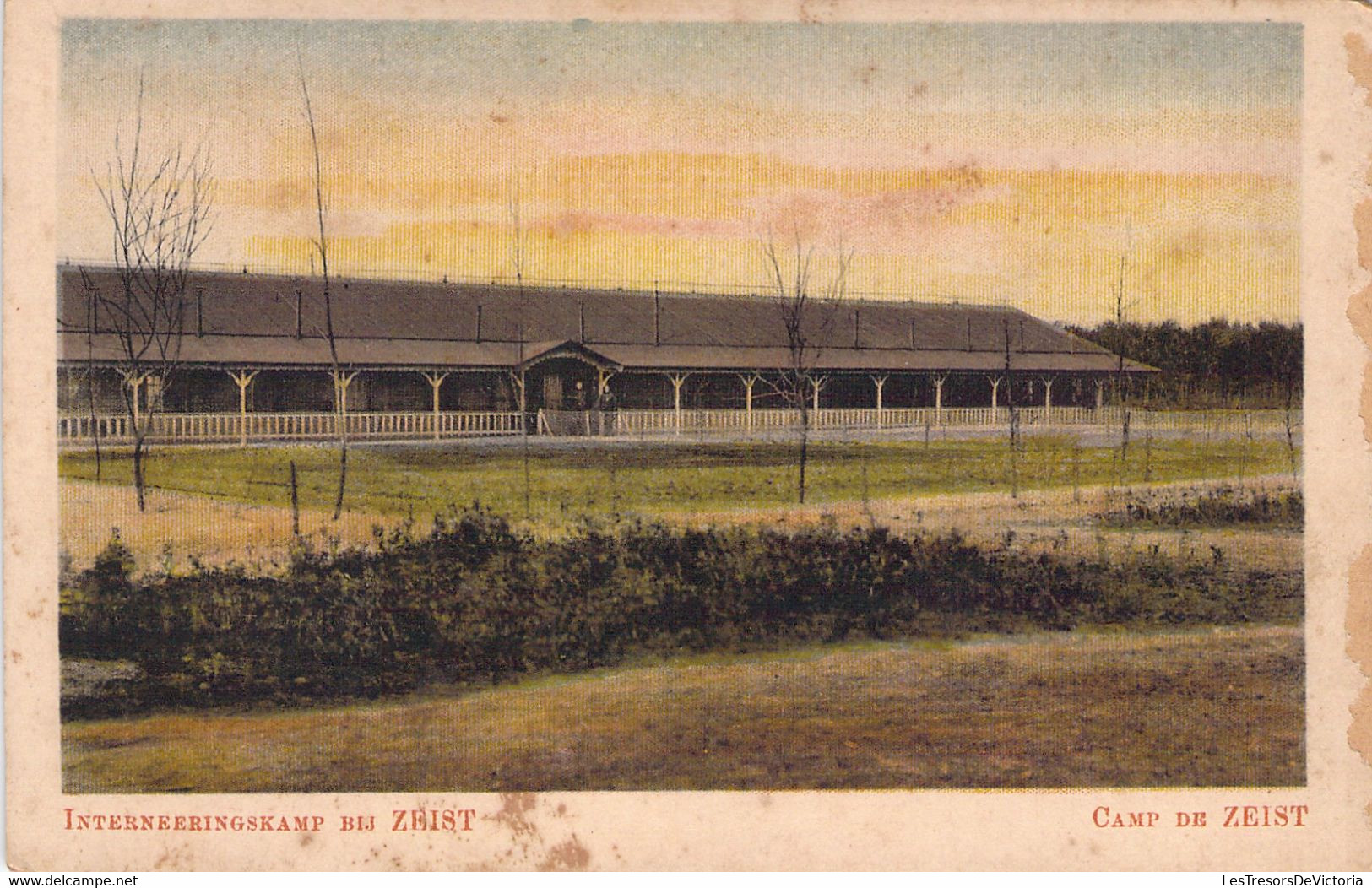 CPA Camp De Zeist - Interneeringskamp Bij Zeist - Le Pavillon Des Officiers Hollandais - Zeist