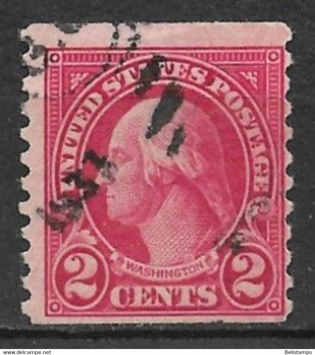 United States 1929. Scott #599A (U) George Washington - Rollenmarken