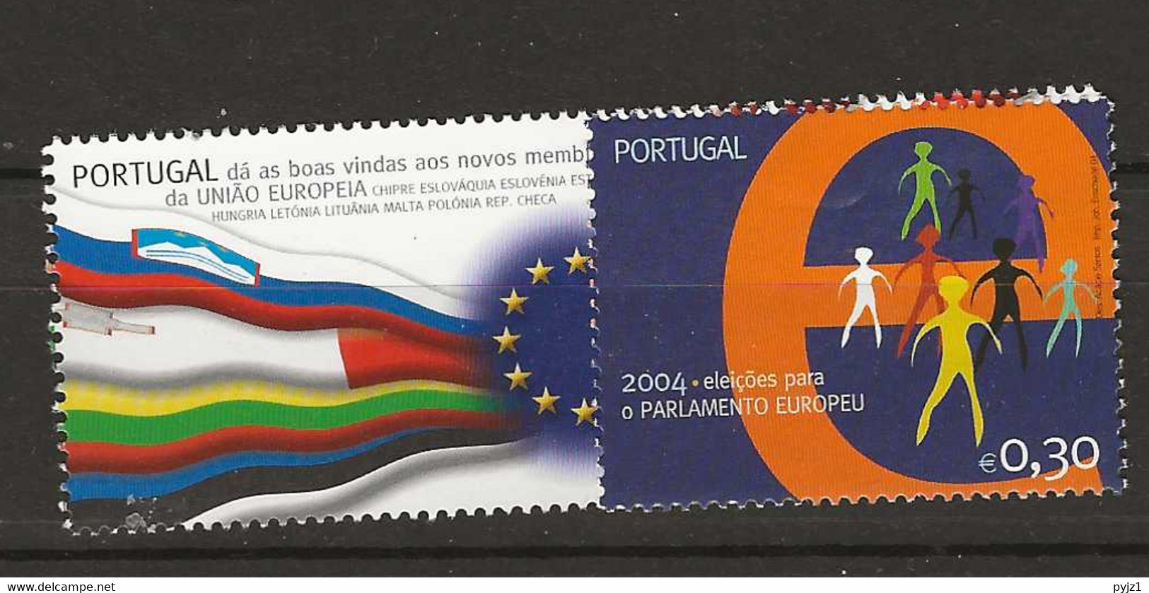 2004 MNH Portugal, Mi 2816-17  Postfris** - Ongebruikt