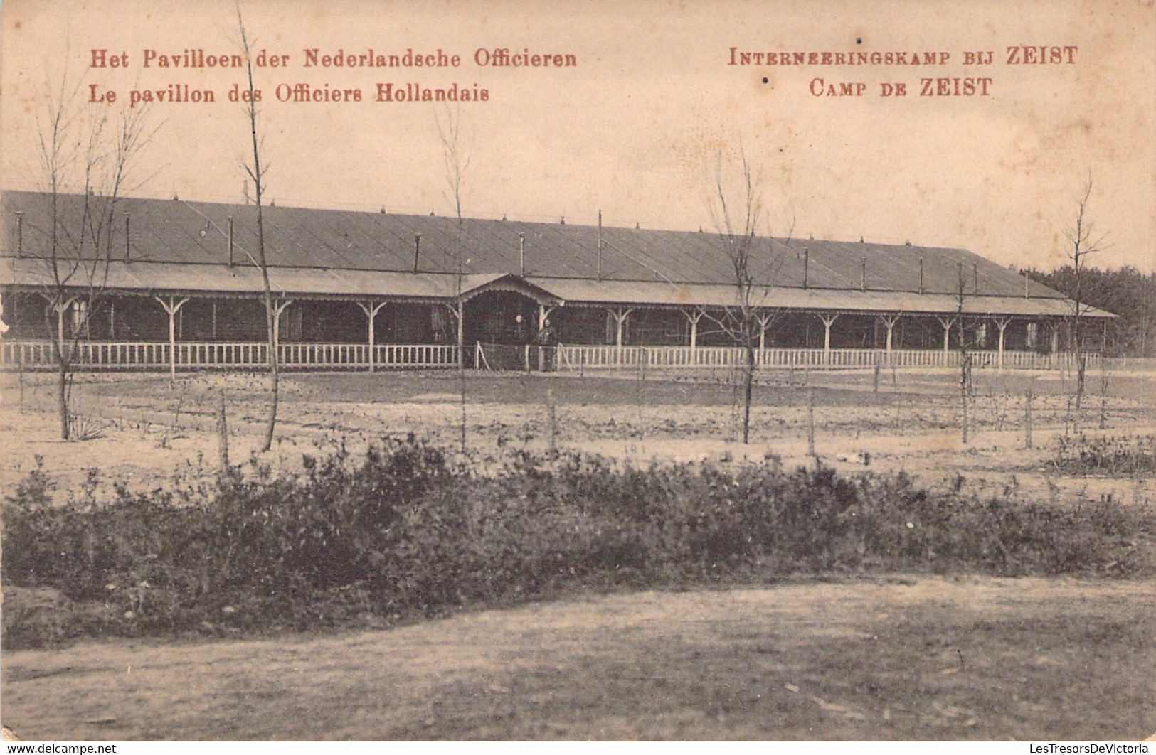 CPA Camp De Zeist - Interneeringskamp Bij Zeist - Le Pavillon Des Officiers Hollandais - Zeist