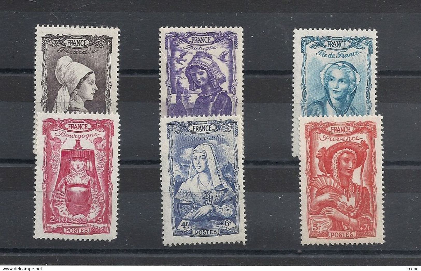 France Yvert Et Tellier N° 593/598 Cote 26 € - Neufs