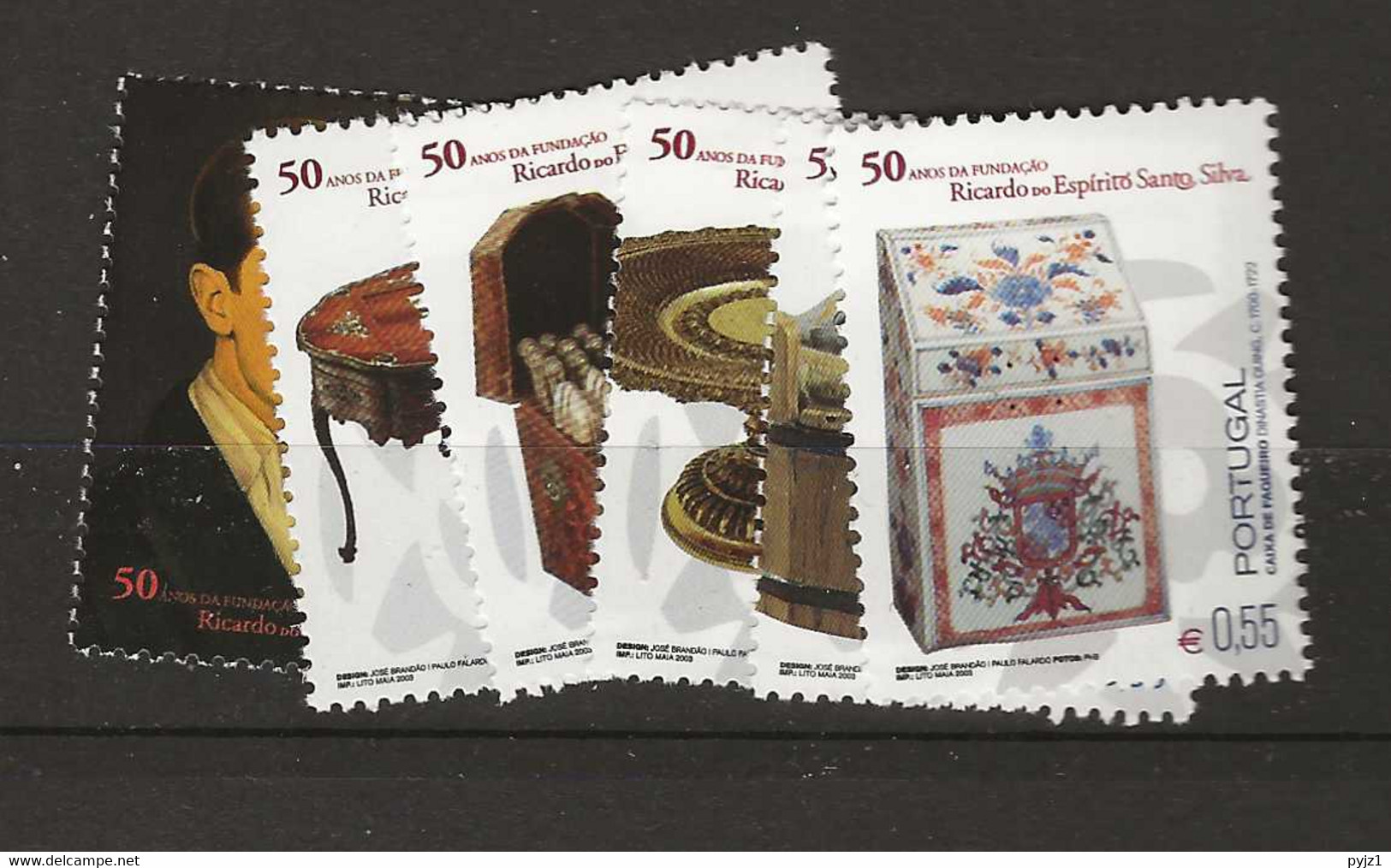 2003 MNH Portugal, Mi 2698-2703  Postfris** - Ongebruikt