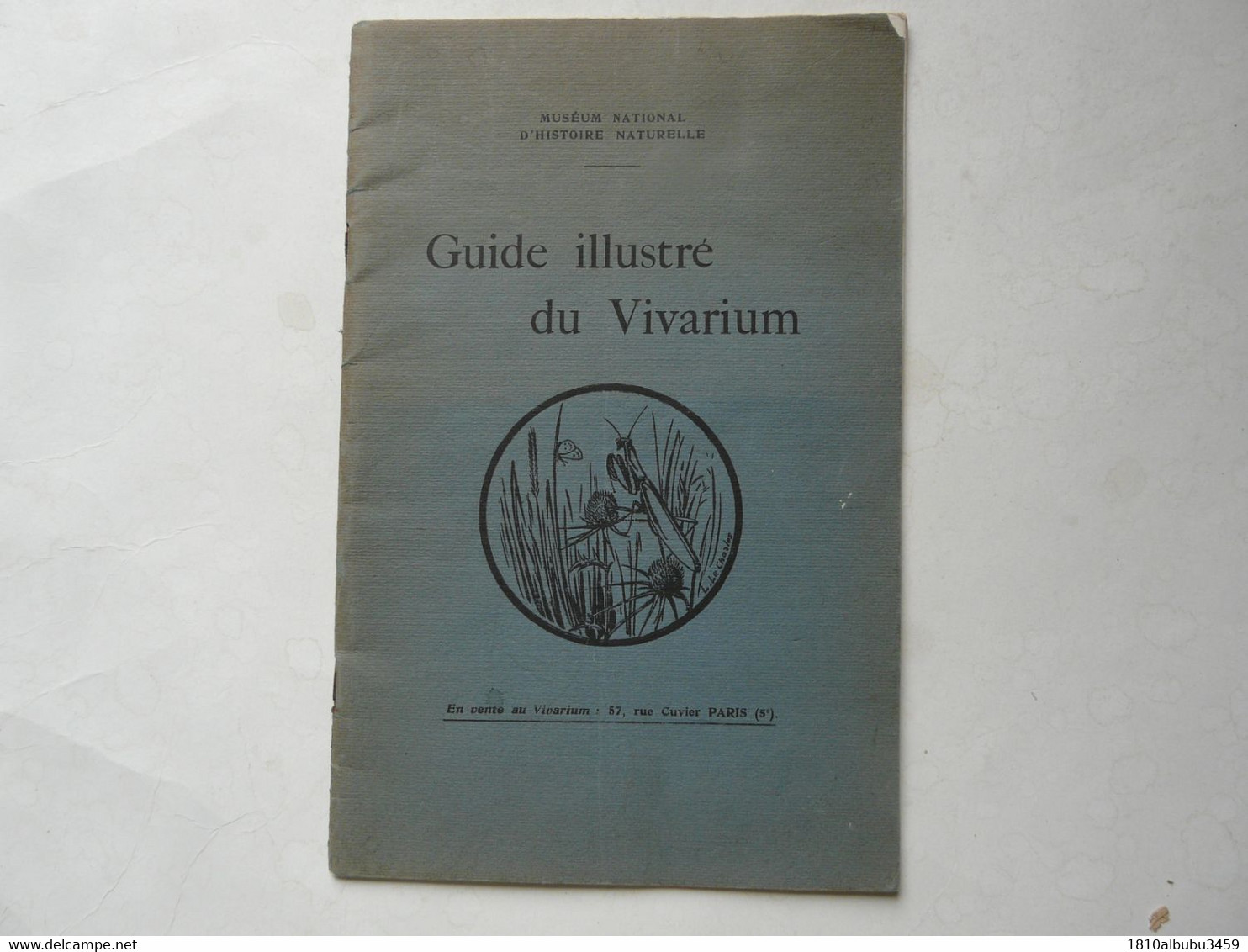 GUIDE ILLUSTRE DU VIVARIUM  - MUSEUM NATIONAL D'HISTOIRE NATURELLE - Sciences