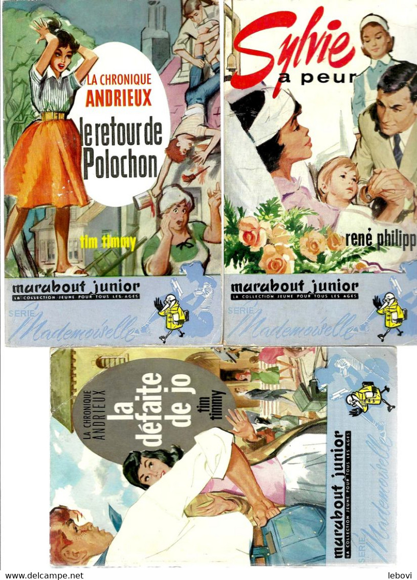 Collection MARABOUT MADEMOISELLE : Lot De 9 Livres - Marabout Junior