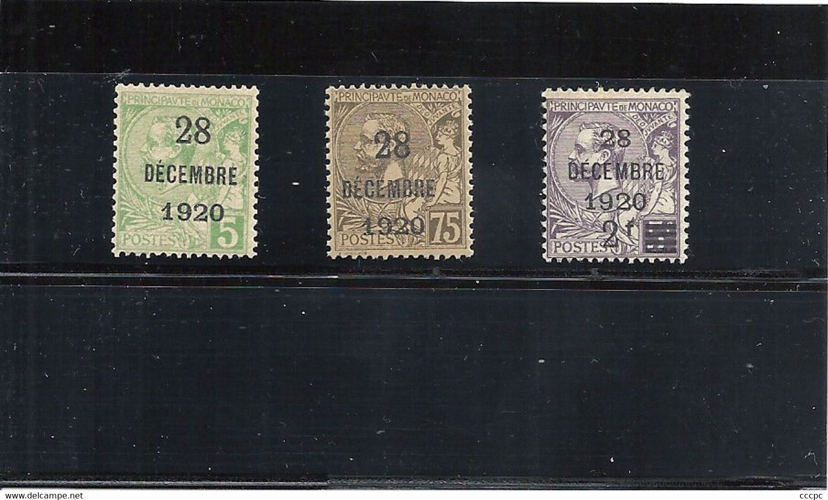 Monaco Yvert Et Tellier  N° 48/50 Cote 57 € - Unused Stamps