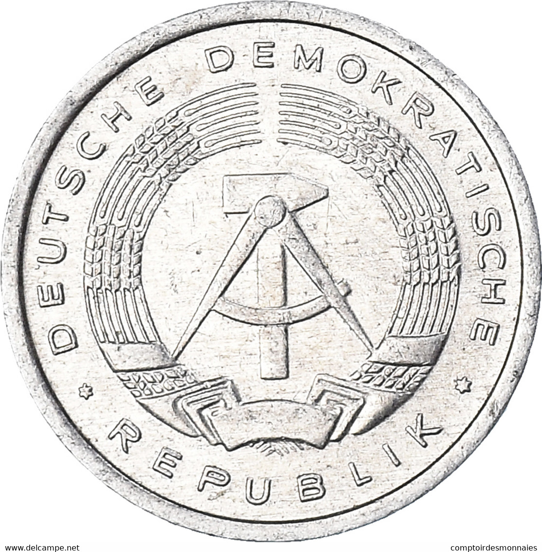 Monnaie, République Démocratique Allemande, Pfennig, 1981 - 1 Pfennig