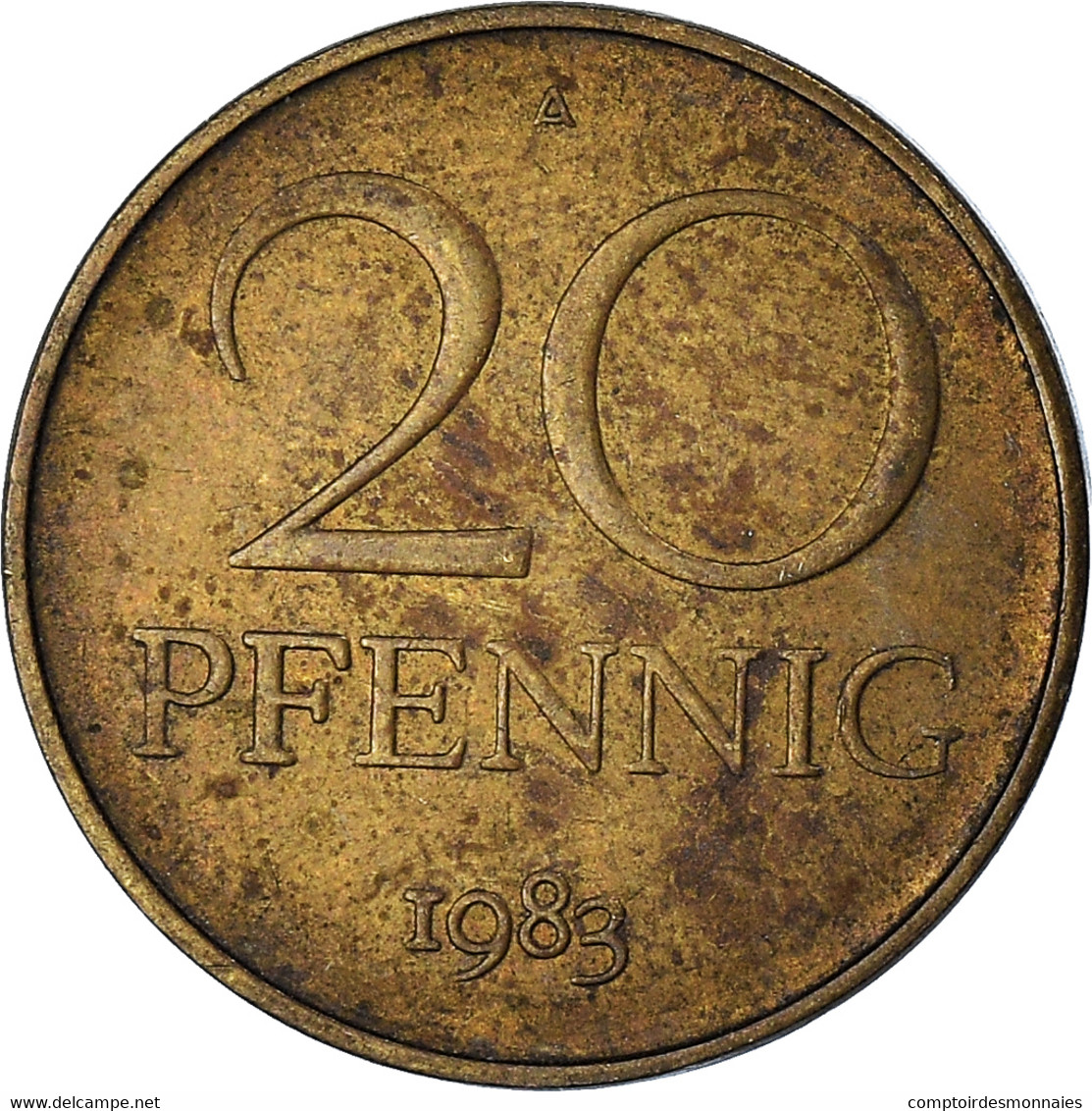 Monnaie, République Démocratique Allemande, 20 Pfennig, 1983 - 20 Pfennig