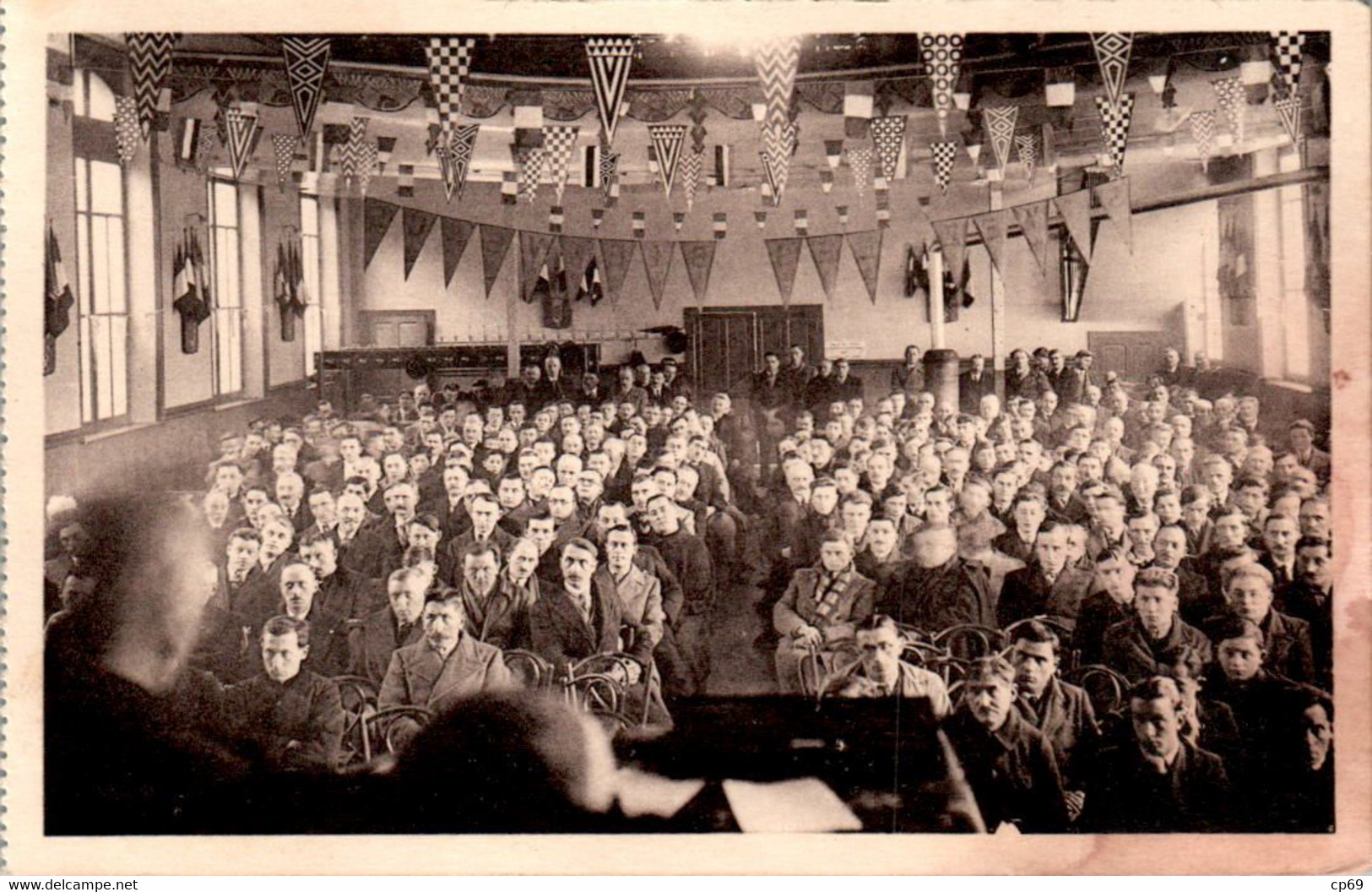 Granges-sur-Vologne Canton Corcieux 28 Février 1937 L'Assemblée Générale ... Vosges N°11 Cpa Tardive Sortie D'un Carnet - Granges Sur Vologne