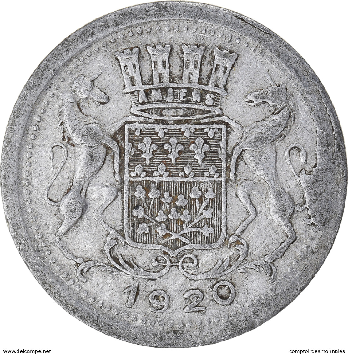Monnaie, France, 10 Centimes, 1920 - Monétaires / De Nécessité