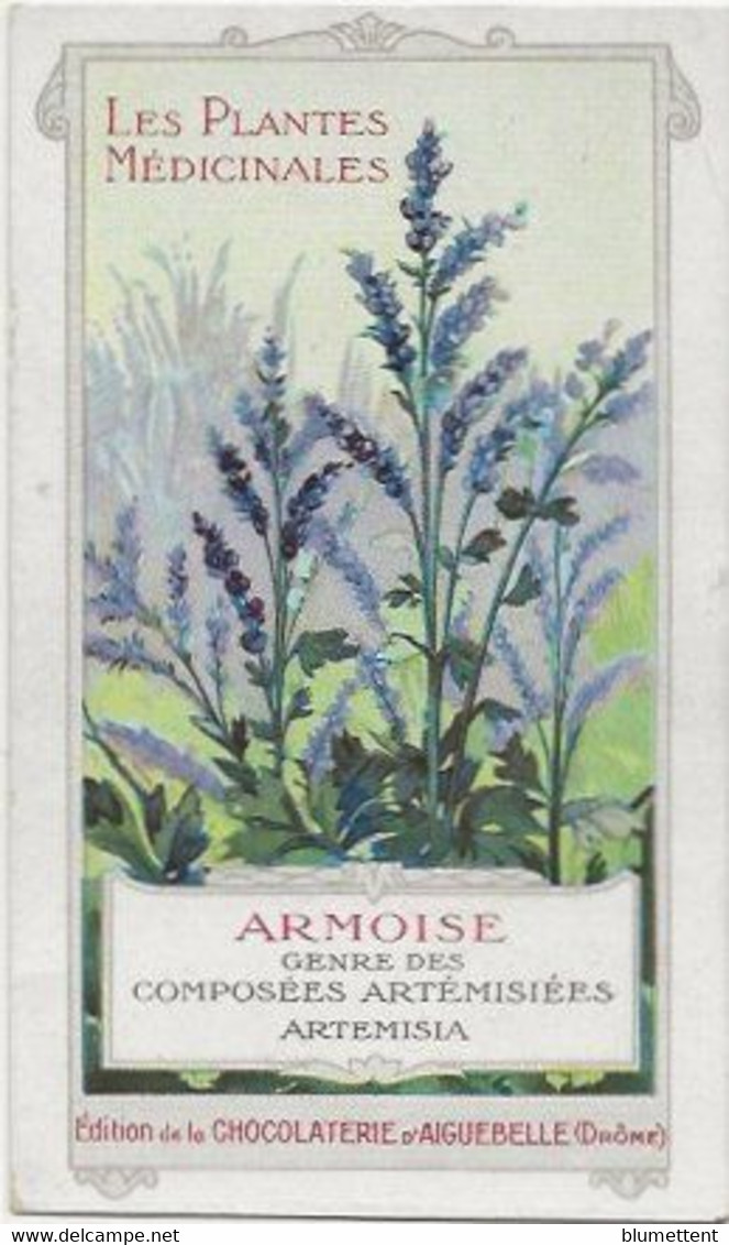 Chromo Aiguebelle 6.5 X 11 Les Plantes Médicinales - Armoise - Aiguebelle