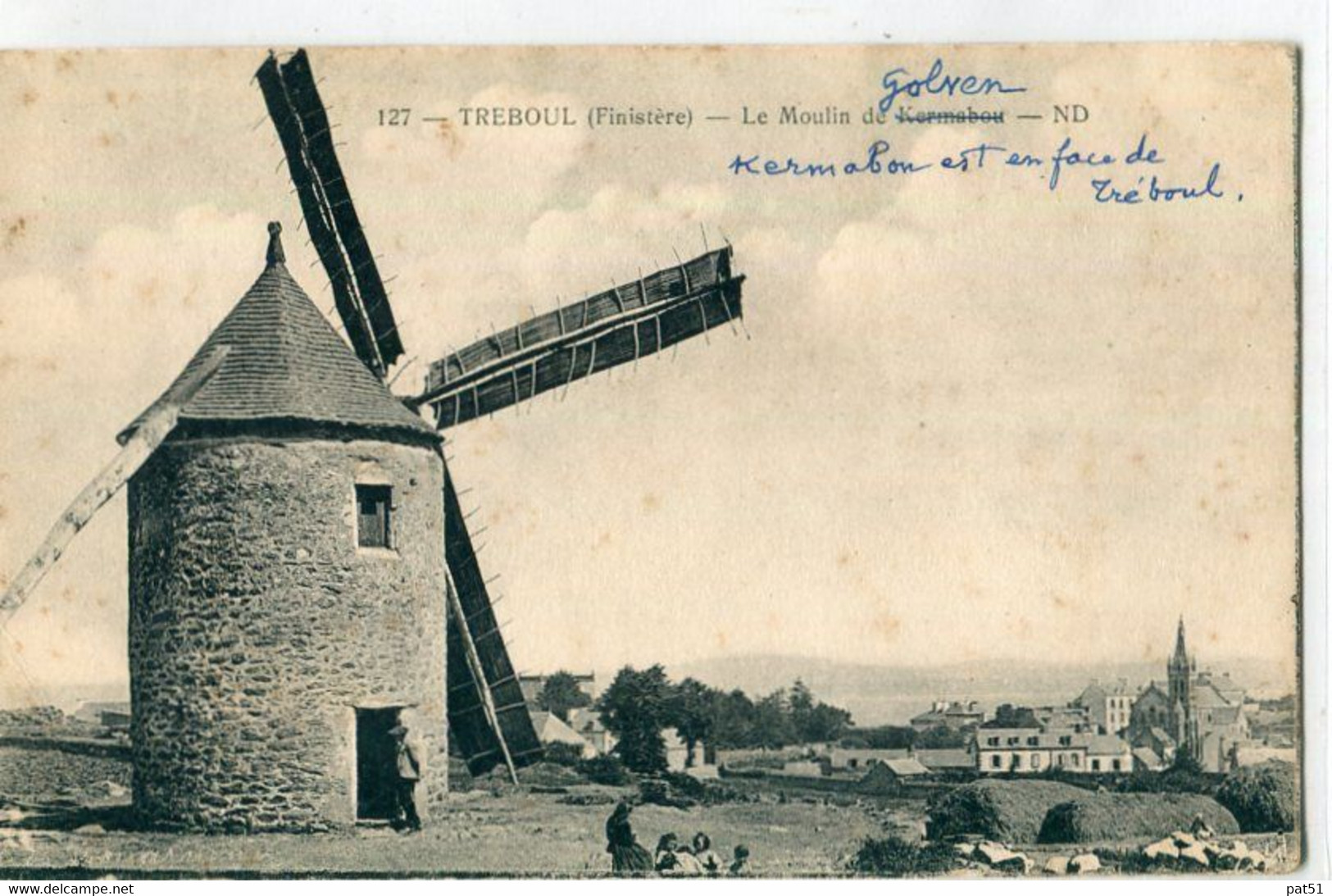 29 - Tréboul :  Le Moulin De Golven - Tréboul