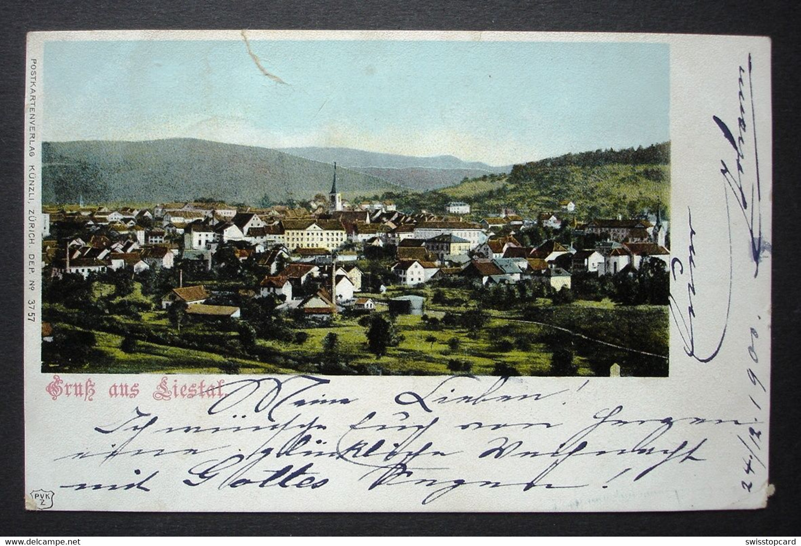 Gruss Aus LIESTAL 1900 - Liestal