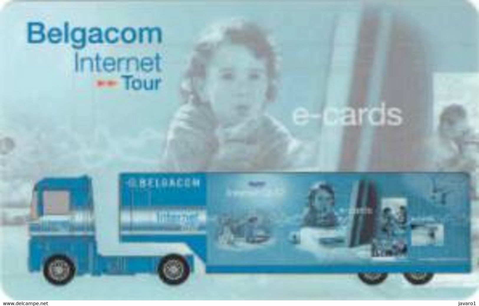 BEL_SURF : BSCR12 3 EUR Internet Tour E-cards (promo Card) MINT Exp: 15/07/2003 - To Identify