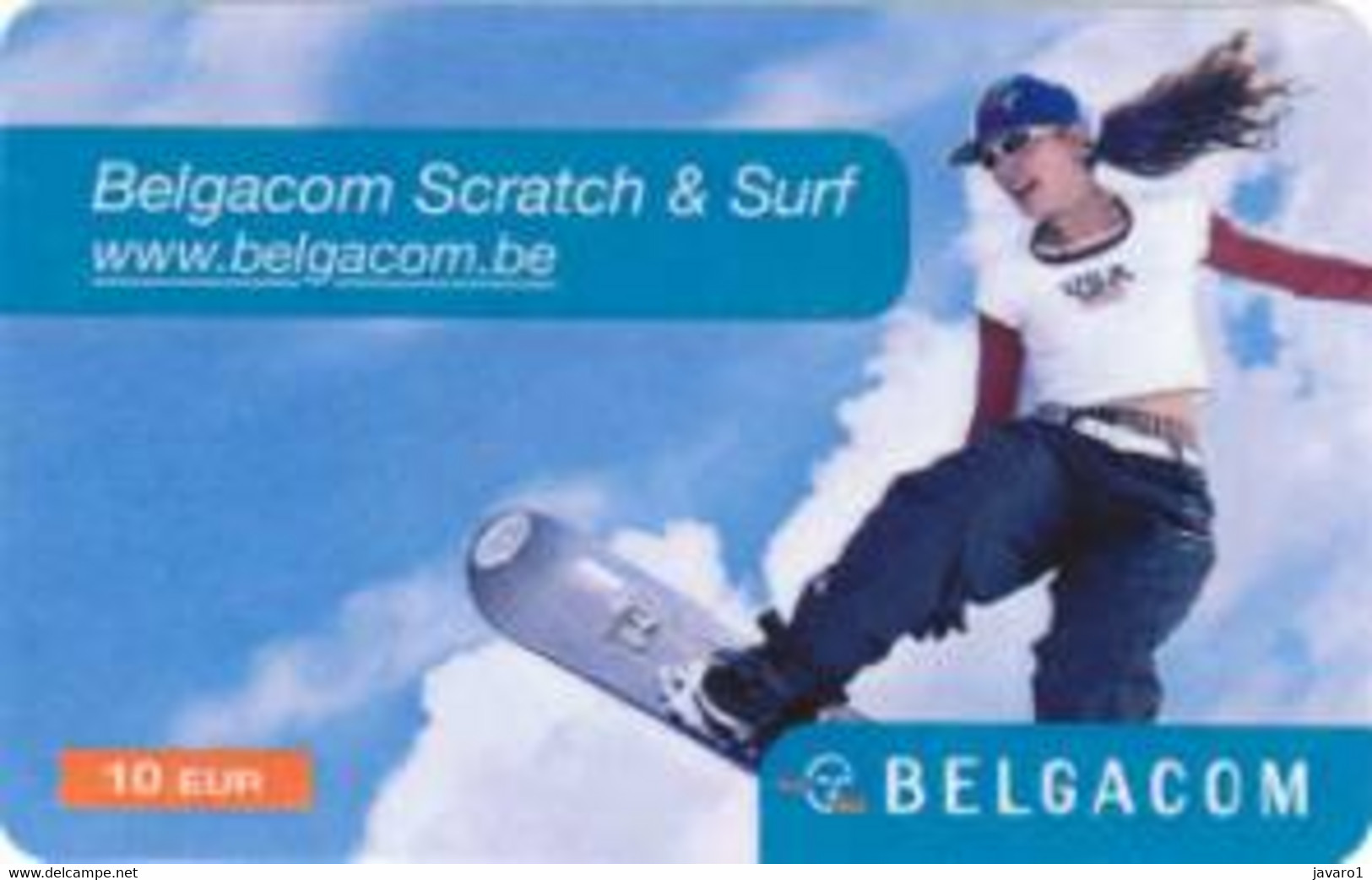 BEL_SURF : BSCR10 10euro Scateboarder (rev.1) USED Exp: 31/12/2003 - A Identifier