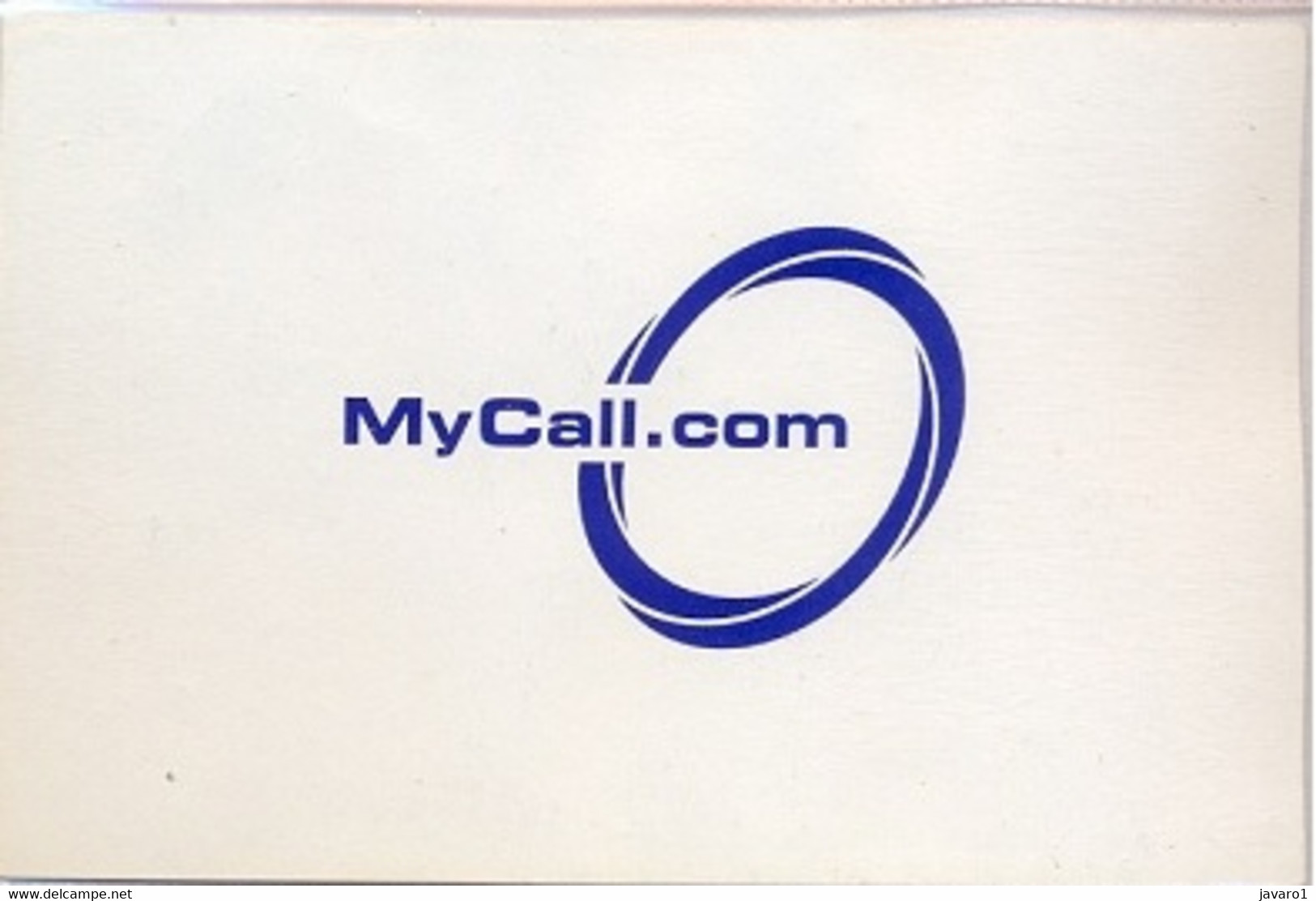 BELGIUM : BELMC02 Eur 5.00 MyCall.com Logo USED - Te Identificeren