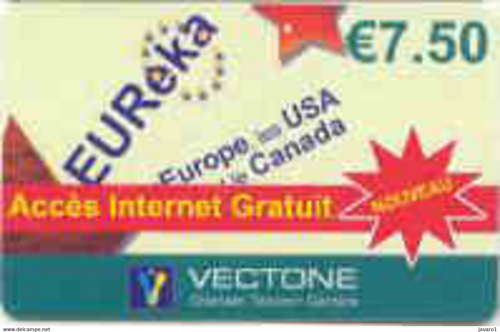 FRANCE : FRAVE05 Eur  7.50  EUReka  (rev.2) USED - Other & Unclassified