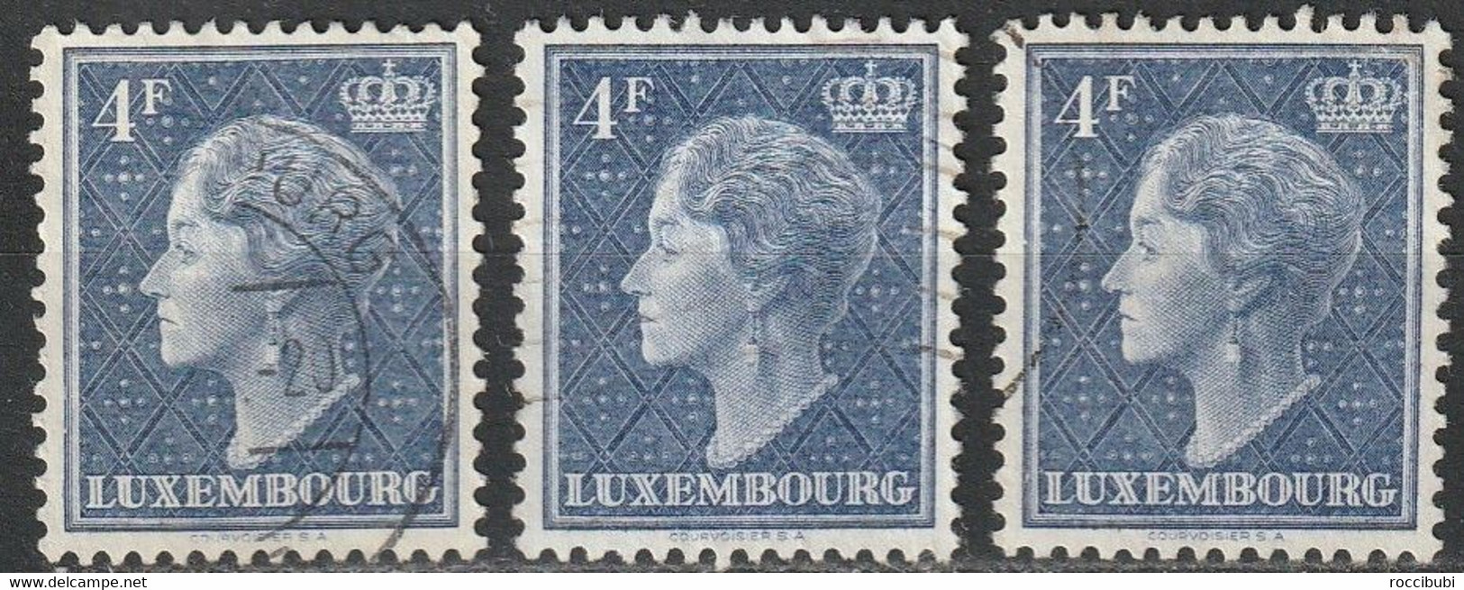 Mi. 457 O - 1948-58 Charlotte De Profil à Gauche