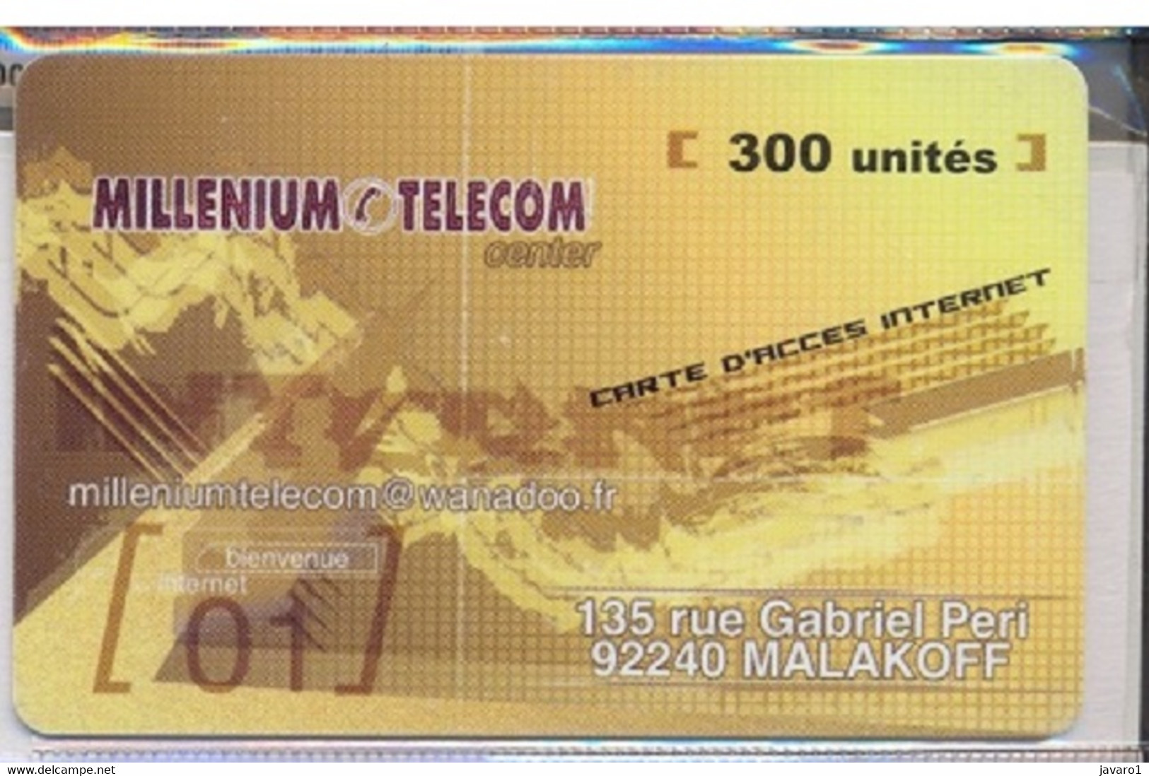 FRANCE : FRAPA05 300u Millenium Telecom Center     Www Passman.fr USED - Altri & Non Classificati