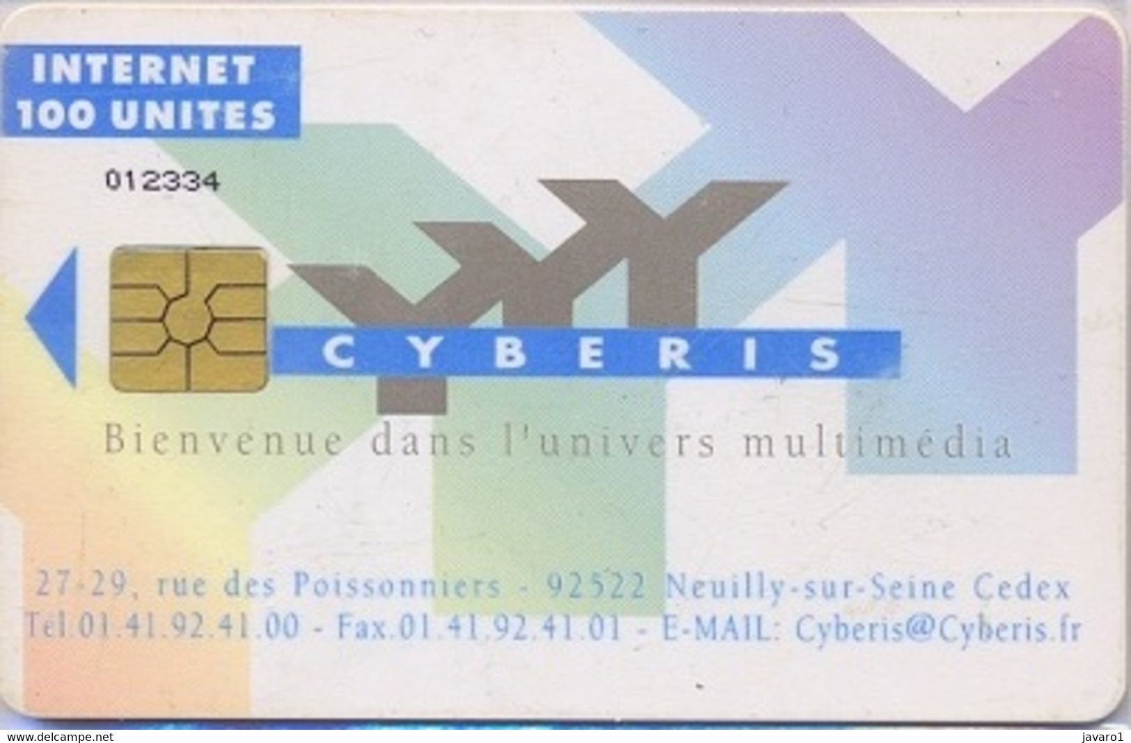 FRANCE : CYB25 100 Internet(92522) / White USED - Autres & Non Classés