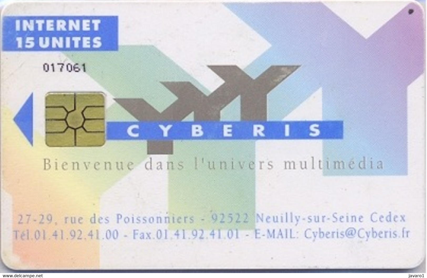 FRANCE : CYB19 15u Internet(92522) / White USED - Otros & Sin Clasificación