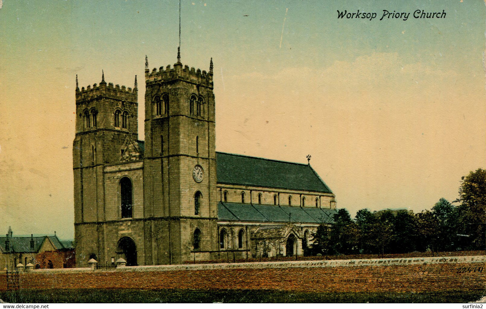 NOTTS - WORKSOP PRIORY CHURCH   Nt311 - Other & Unclassified