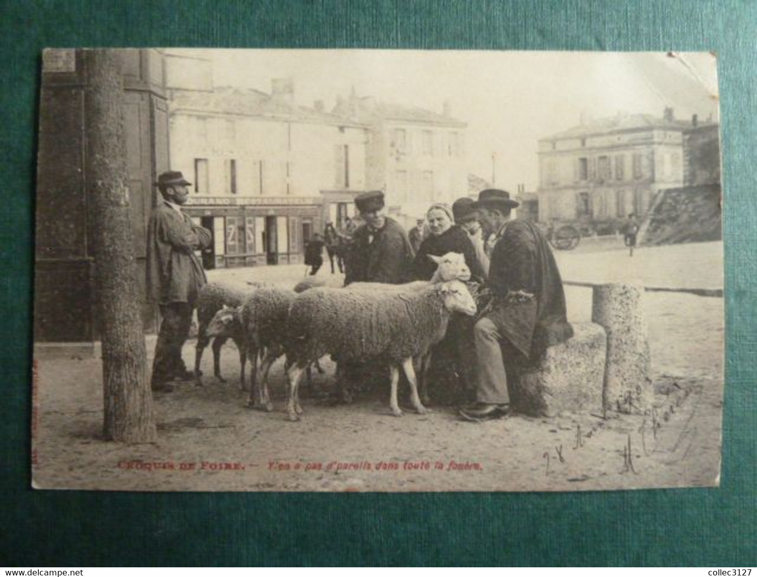 P1 - Croquis De Foire - Y'en A Pas D'pareils Dans Toute La Fouère - Moutons - Edition Tongimed Angoulême - Kermissen