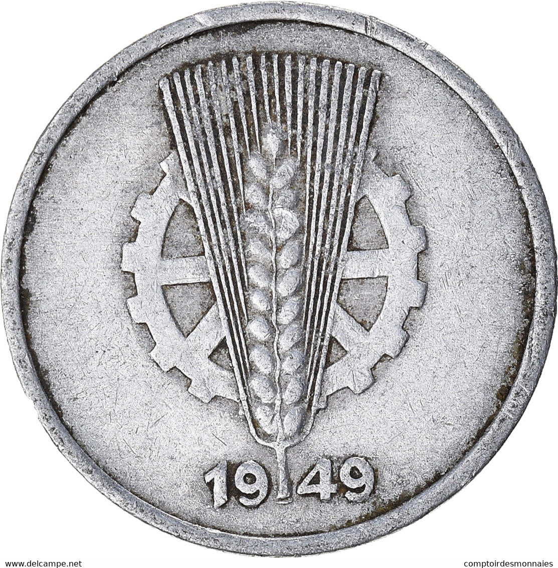 Monnaie, République Démocratique Allemande, 5 Pfennig, 1949 - 5 Pfennig