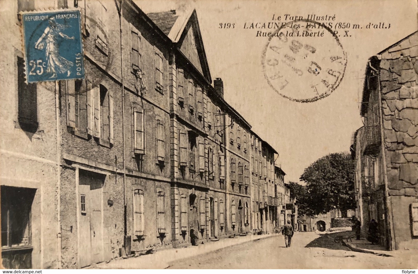 Lacaune Les Bains - La Rue De La Liberté - Sonstige & Ohne Zuordnung