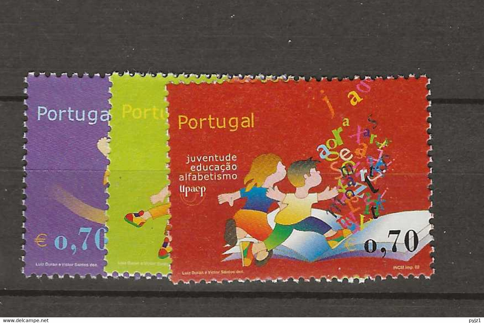 2002 MNH Portugal, Mi 2580-82  Postfris** - Neufs