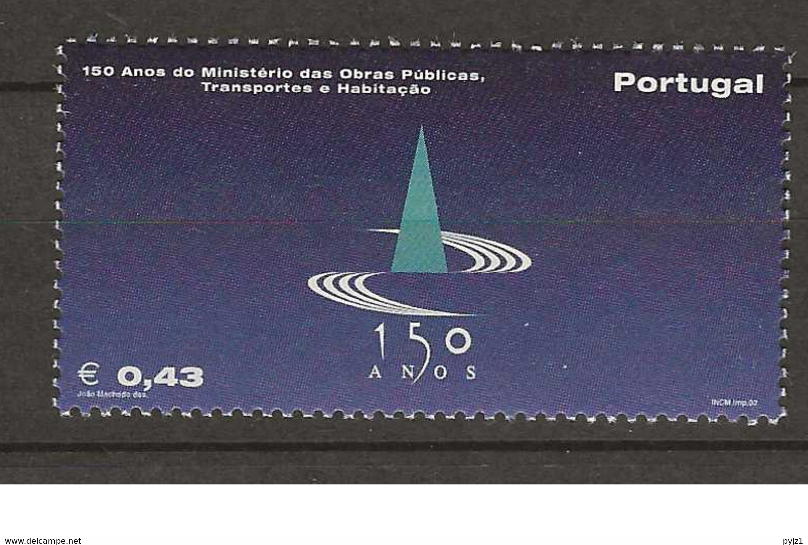 2002 MNH Portugal, Mi 2614  Postfris** - Neufs