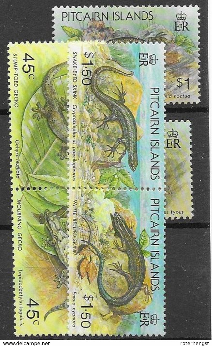 Pitcain Mnh ** 1993 7.5 Euros Complete Set - Pitcairn Islands